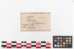 Etiketten zu Bronzearmreif (NHMW-PRAE-023732)